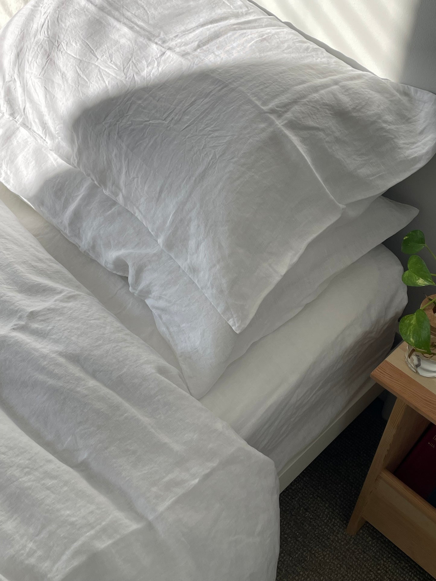 Mixed Bedding Bundle Set in White