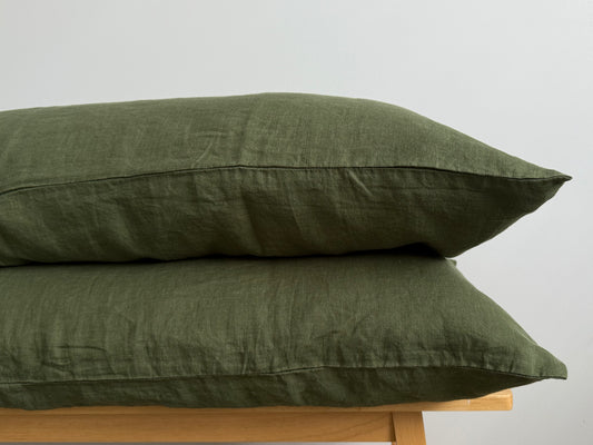 Moss green Pillowcase