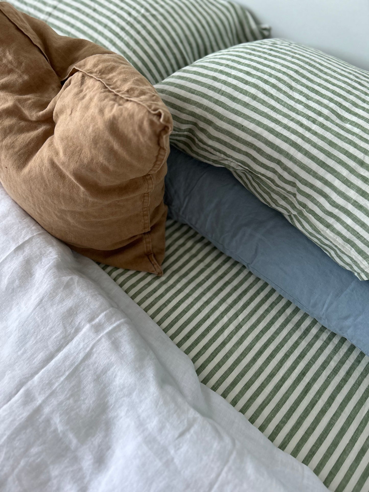 Basil stripe Pillowcase