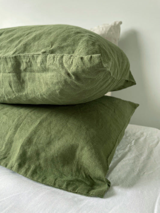 Moss green Pillowcase