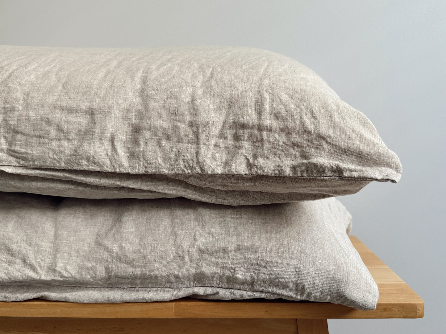 Natural oatmeal Pillowcase