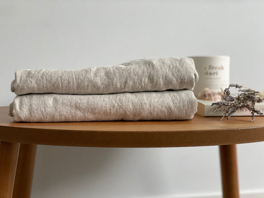 Flat sheet in Oatmeal